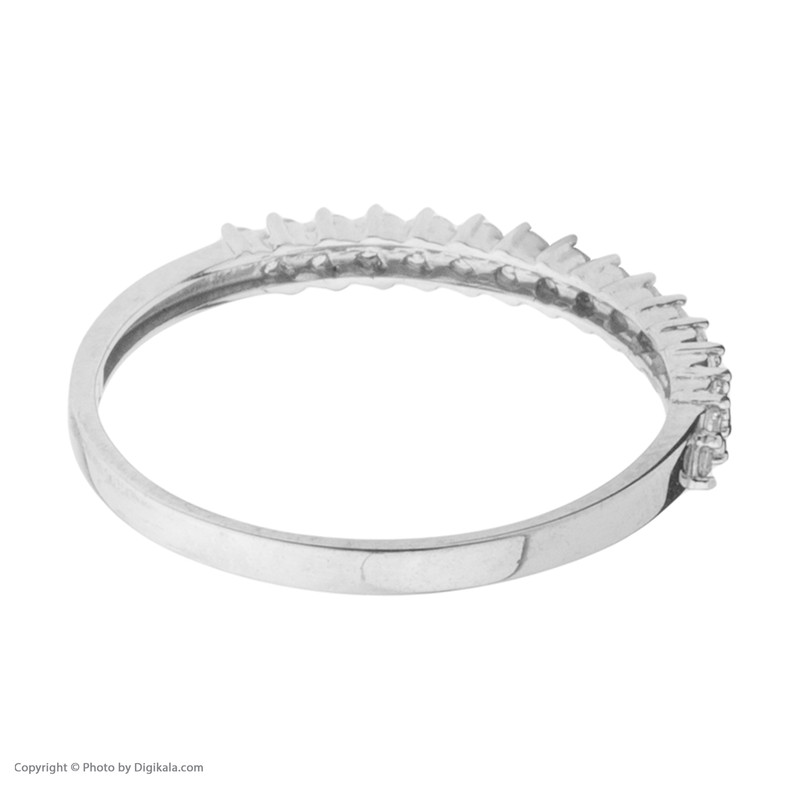 ست حلقه و پشت حلقه طلا 18 عیار زنانه مایا ماهک مدل MR0925 سایز 54