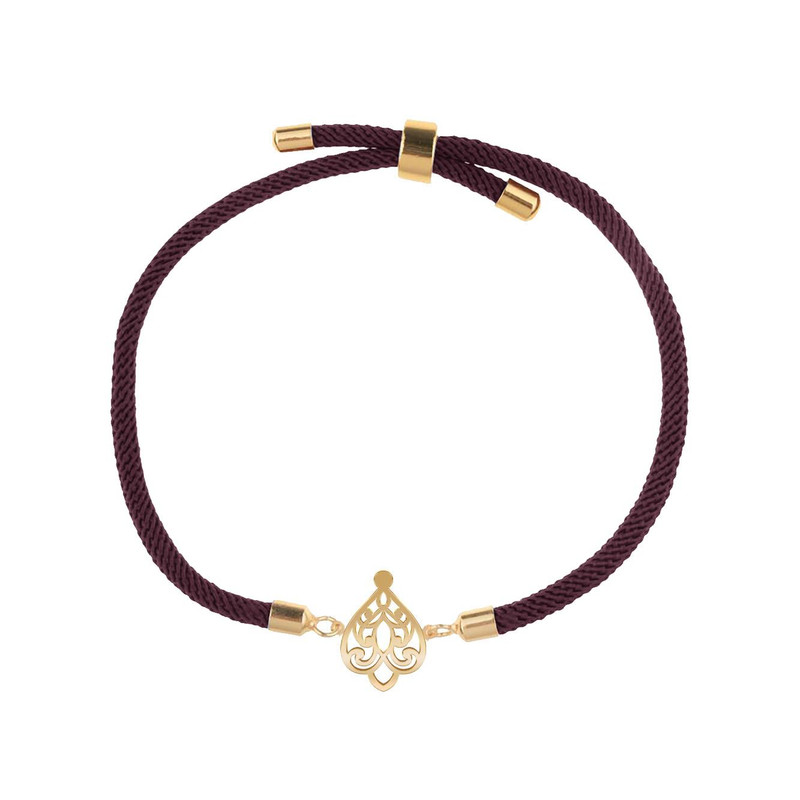 دستبند طلا 18 عیار زنانه مدوپد مدل اسلیمی کد D11-10697