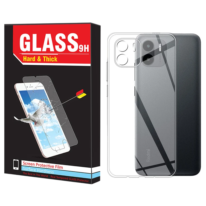 کاور هارد اند تیک مدل Clear مناسب برای گوشی موبایل شیائومی Redmi A1 Plus