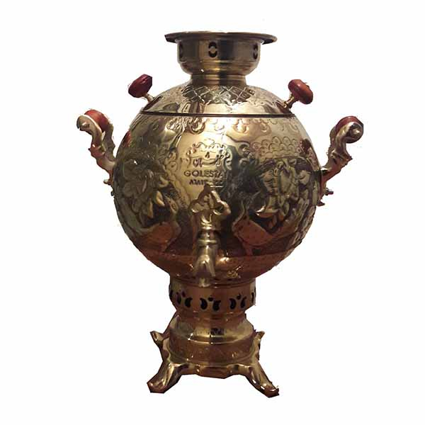 سماور زغالی گلستان مدل Z610 ظرفیت 6 لیتر 