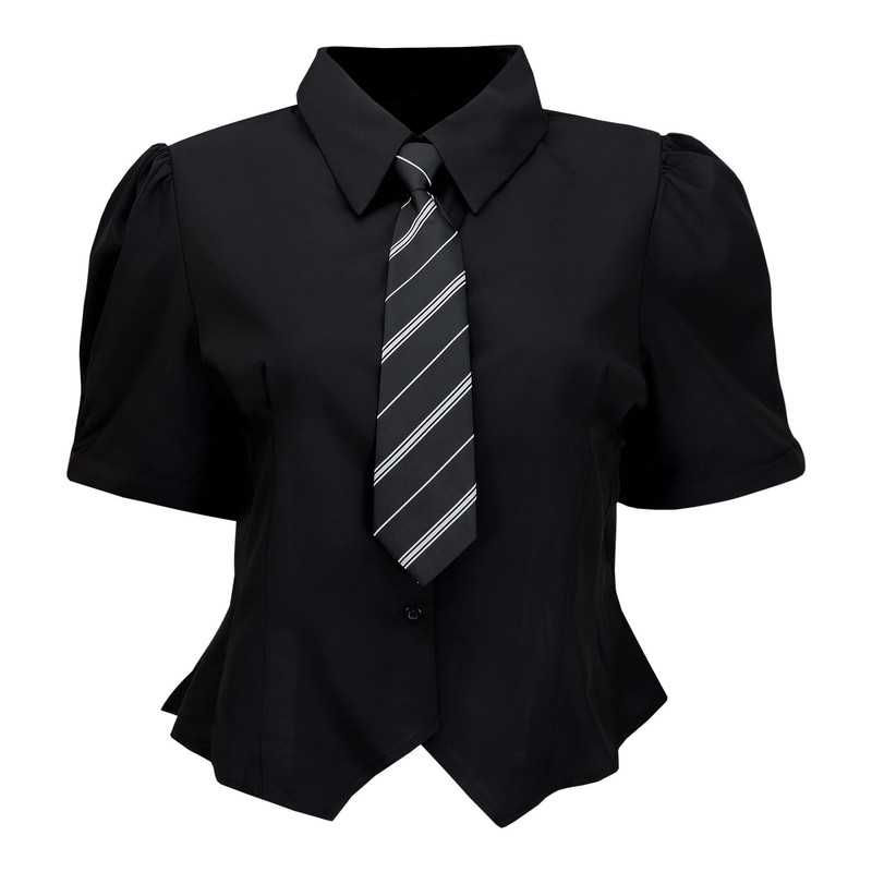 شومیز آستین کوتاه زنانه شین مدل SH1583