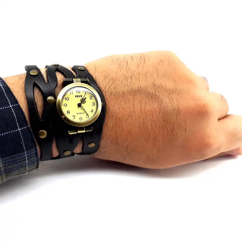 ساعت مچی عقربه ای مدل دستبندی کد charm-b-1