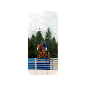 MAHOOT Equestrianism Cover Sticker for Apple iPhone 15 Pro