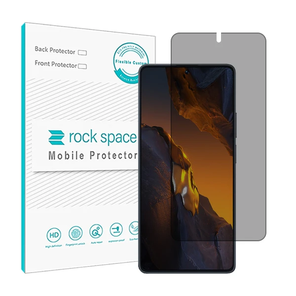 محافظ صفحه نمایش حریم شخصی راک اسپیس مدل HyPRV مناسب برای گوشی موبایل شیائومی Poco F5