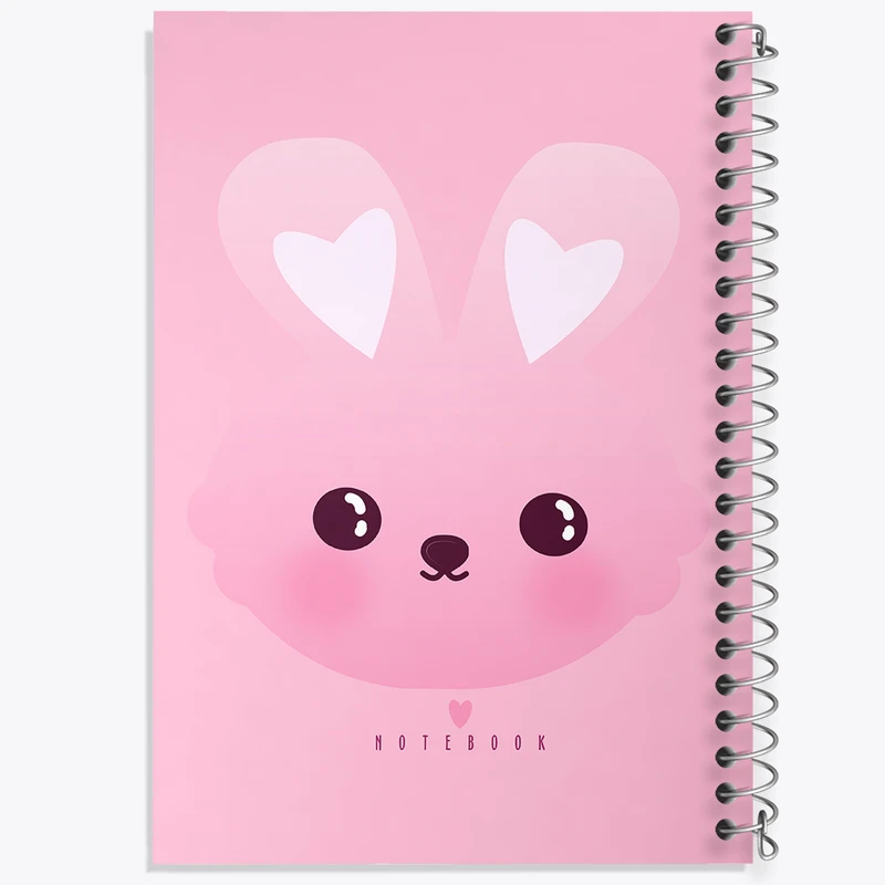 دفتر لیست خرید 50 برگ خندالو طرح خرگوش کیوت کد N976