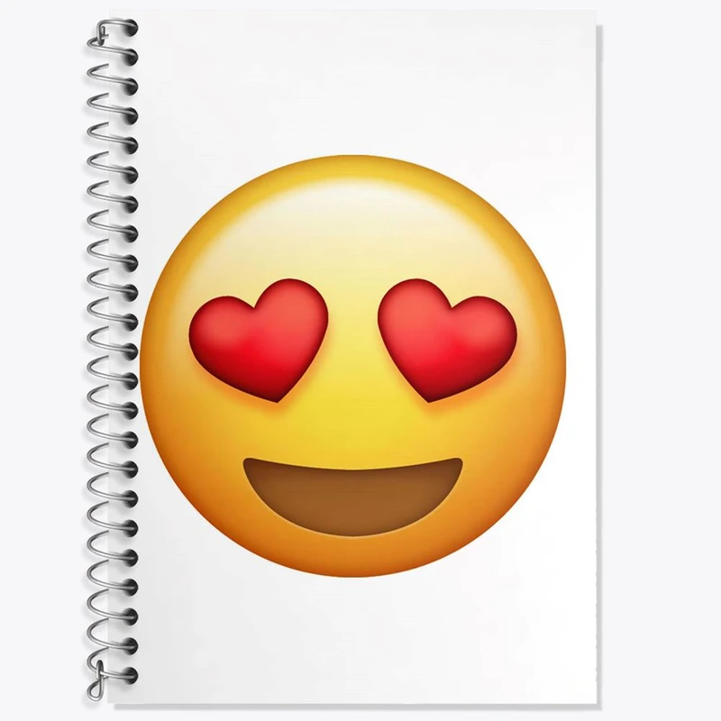 دفتر لغت 50 برگ خندالو مدل ایموجی کد 24659