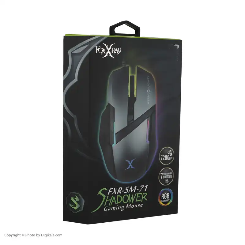 ماوس مخصوص بازی فاکس ری مدل FXR-SM-71