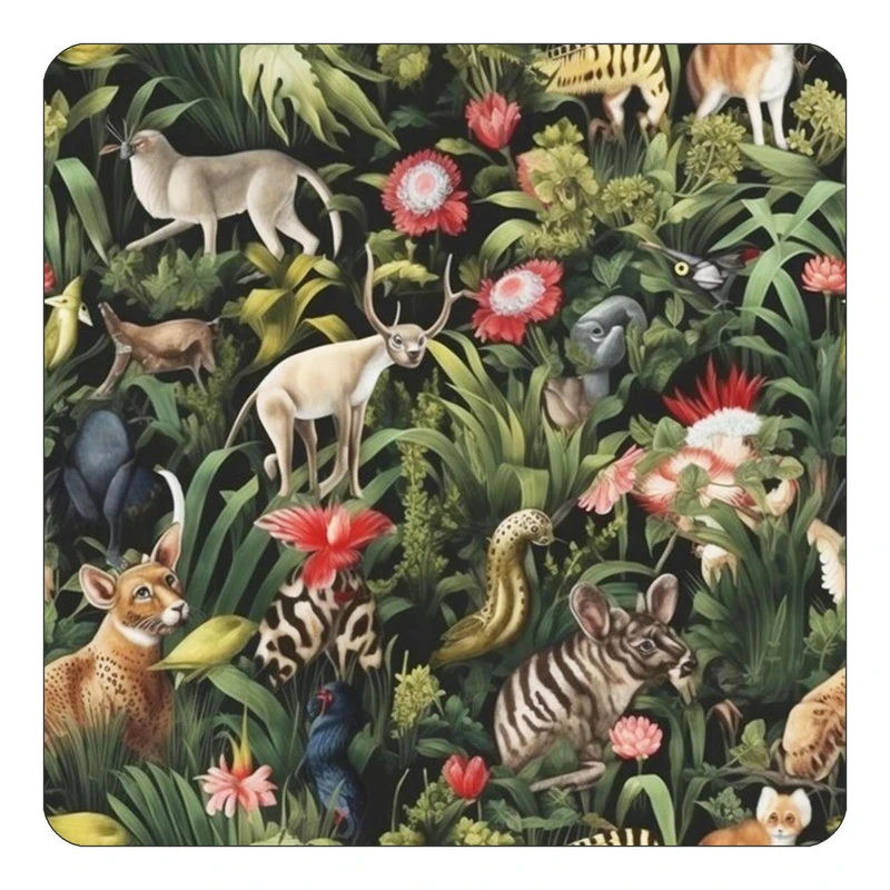 مگنت کاکتی طرح حیوانات رنگی مدل mp25724