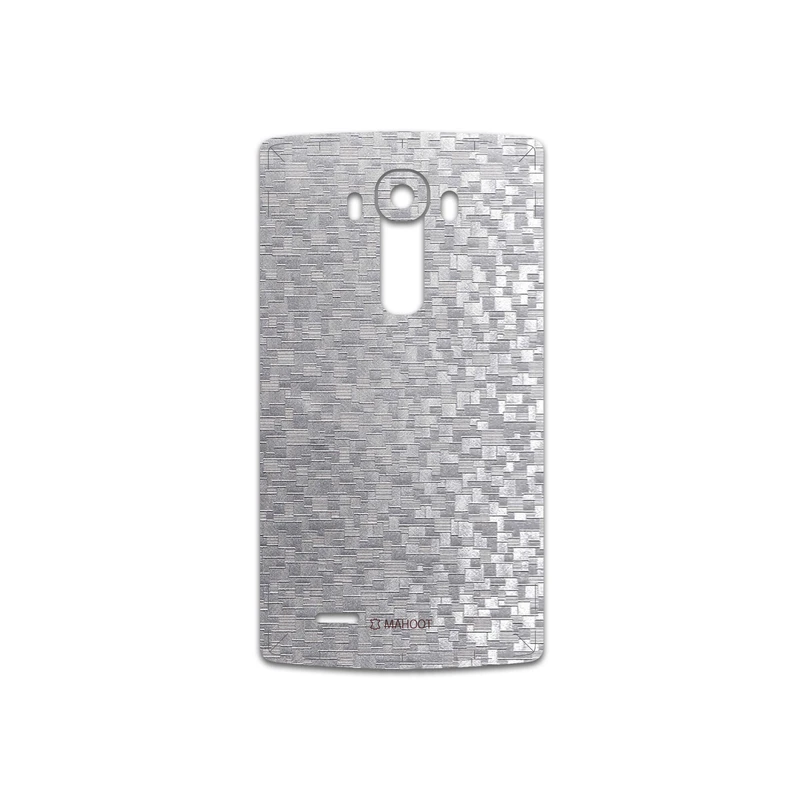 برچسب پوششی ماهوت مدل Silver-Silicon مناسب برای گوشی موبایل ال جی G4