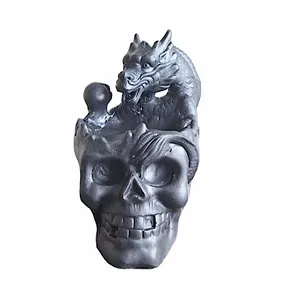 جای عود طرح جمجمه و اژدها مدل e1og