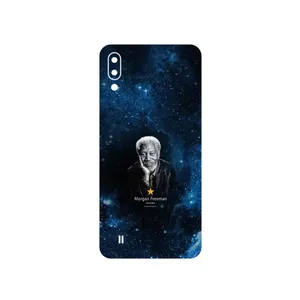MAHOOT Morgan Freeman Cover Sticker for Samsung Galaxy M10