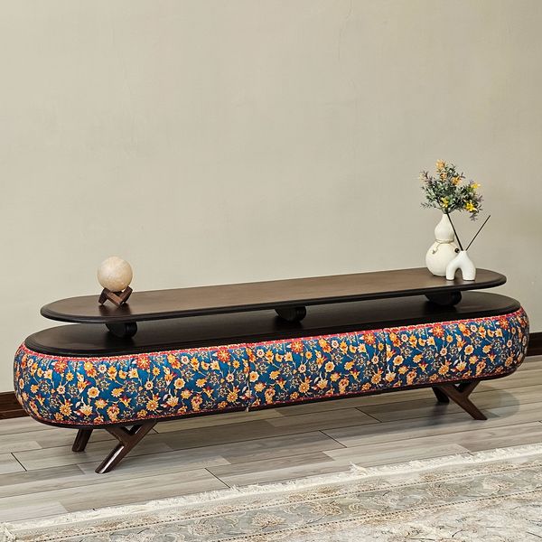 میز تلویزیون مدل قمصر مناسب برای تلویزیون تا 60 اینچ