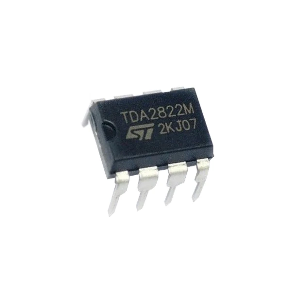 آی سی آمپلی فایر اس تی مایکروالکترونیکس مدل TDA2822M بسته 3 عددی