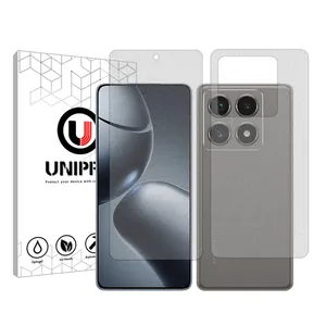 UNIPRO Star 4 model Matte screen protector suitable for Xiaomi 14T Pro mobile phone along with the back protector