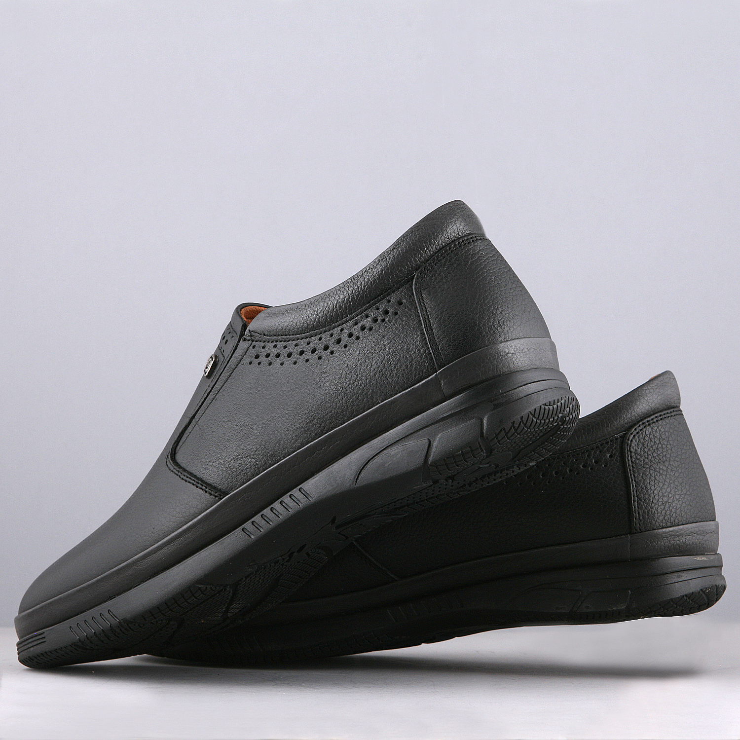 کفش طبی مردانه چرم یلسان مدل کامین کد mshk-KMN-513-GF -  - 5