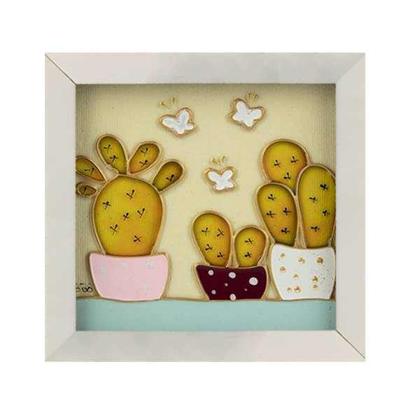 تابلو ویترای طرح کاکتوس کد 424