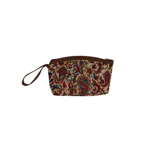 کیف لوازم آرایش زنانه طرح ترمه کد 110784