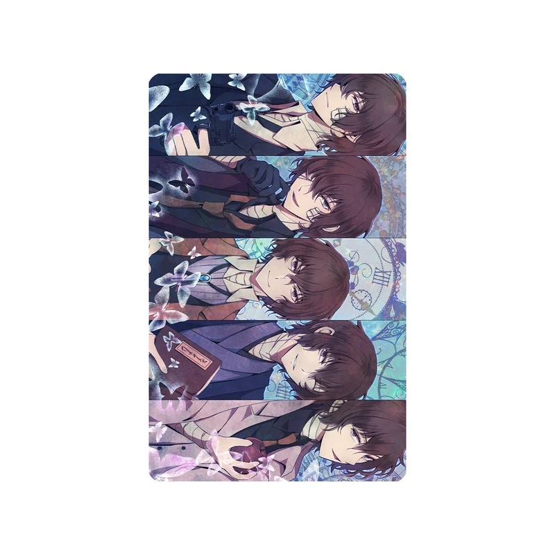 استیکر کارت مدل سام نگار طرح سگ‌های ولگرد بانگو اوسامو دازای Bungo Stray Dogs Osamu dazai کد SP1832 مجموعه 6 عددی