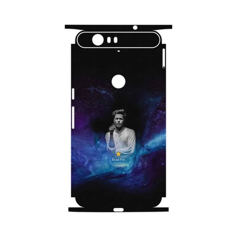 برچسب پوششی ماهوت مدل Brad Pitt-FullSkin مناسب برای گوشی موبایل گوگل Nexus 6P