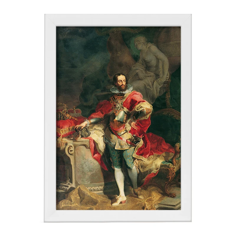 تابلو خندالو مدل نقاشی قیصر فردیناند اول اثر فرانتس آنتون پالکو کد F12449