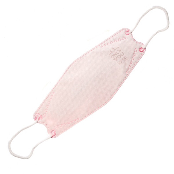 ماسک تنفسی اونلی یو مدل سه بعدی Pnk-H 515 بسته 25 عددی