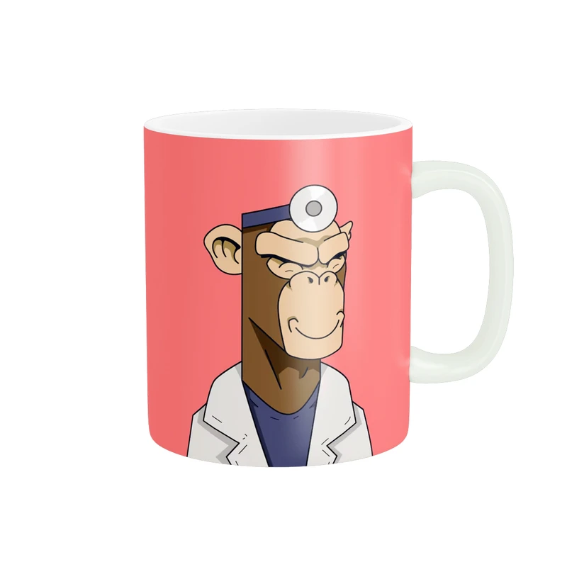 ماگ استلار طرح NFT Bored Abe ان اف تی میمون کد 1593