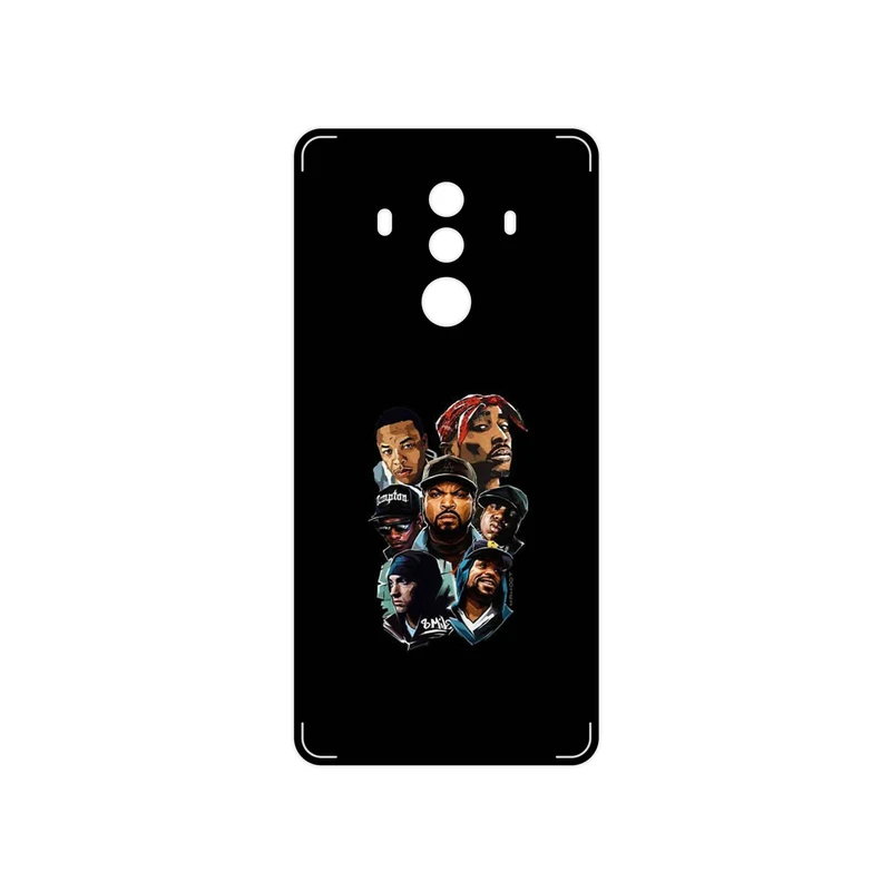 برچسب پوششی ماهوت مدل Great Rappers Digital Art مناسب برای گوشی موبایل هوآوی Mate 10 Pro