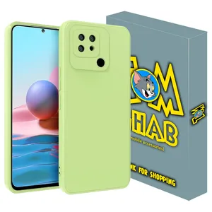 کاور تام قاب مدل سیلیکونی کپی طرح clk مناسب برای گوشی موبایل شیائومی Redmi 10C