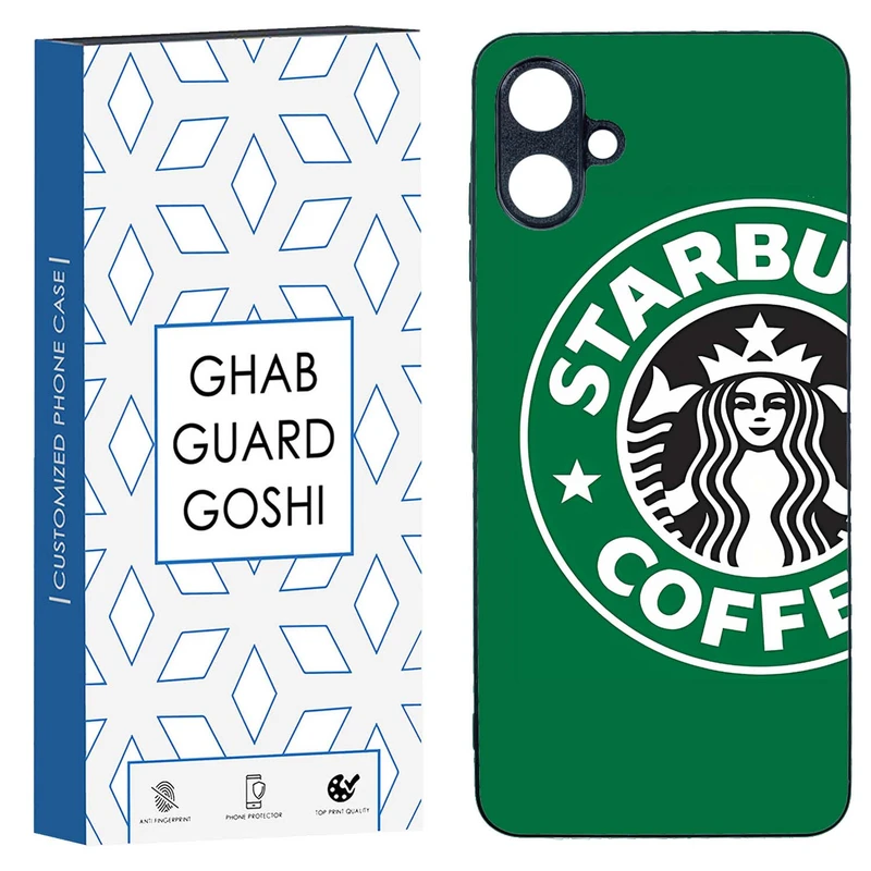 کاور قاب گارد گوشی طرح استارباکس کد TPU-051 مناسب برای گوشی موبایل سامسونگ  Galaxy A06