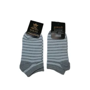 جوراب دخترانه مدل رینگی راه راه بسته 2 عددی