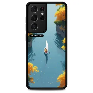 AKAM AMC-WSGS21U-NATURE-16 Cover For Samsung Galaxy S21 Ultra