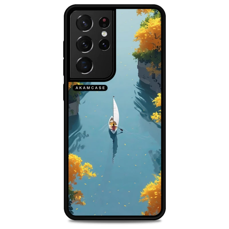 کاور آکام مدل AMC-WSGS21U-NATURE-16 مناسب برای گوشی موبایل سامسونگ Galaxy S21 Ultra