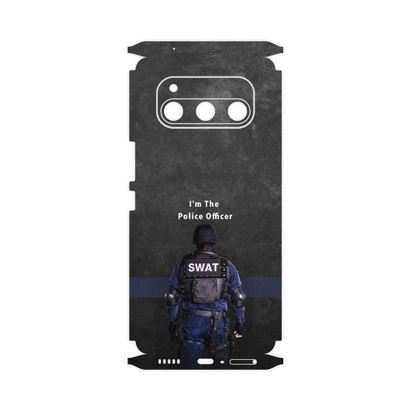 برچسب پوششی ماهوت مدل Police Officer-FullSkin مناسب برای گوشی موبایل داریا Bond 5G