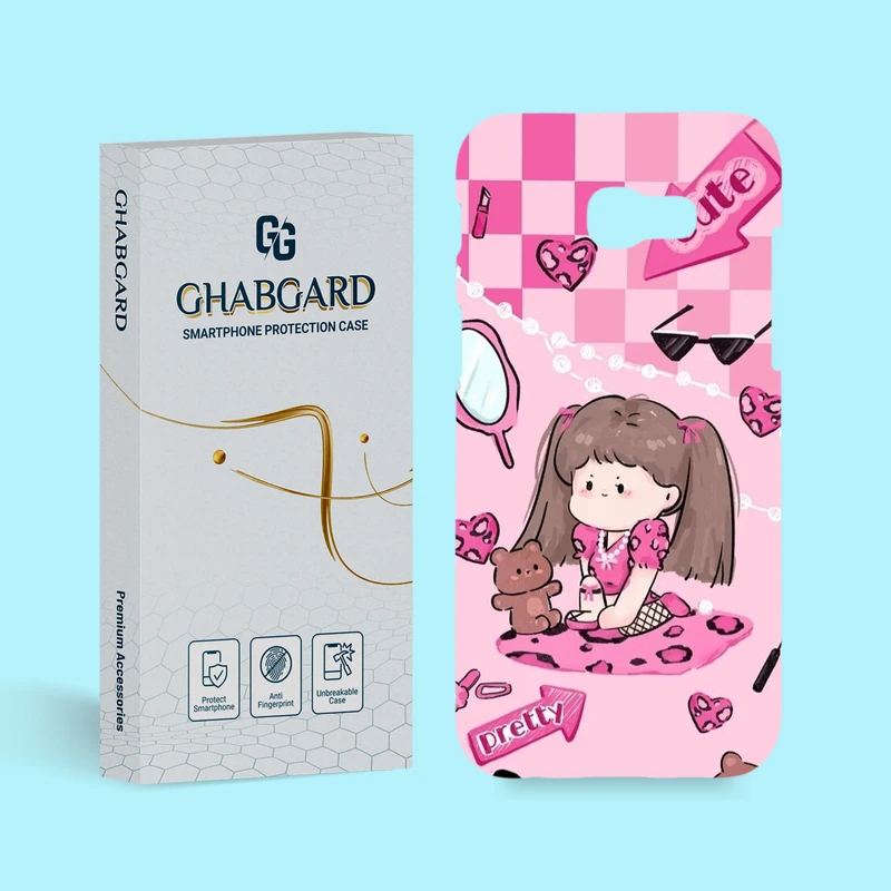 کاور قاب گارد مدل دخترانه مناسب برای گوشی موبایل سامسونگ Galaxy A5 2017 / A520