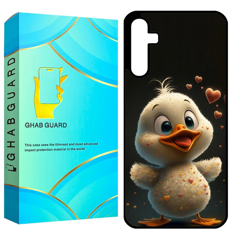 کاور قاب گارد طرح جوجه اردک مدل GCHPA35 مناسب برای گوشی موبایل سامسونگ Galaxy A35 5G