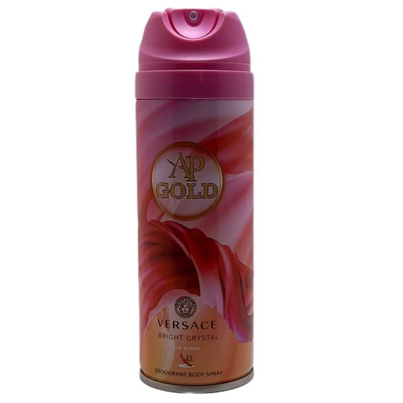 اسپری خوشبو کننده بدن زنانه ای پی گلد مدل VERSACE حجم 200 میلی لیتر