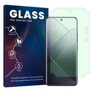 Glass green light Screen Protector Suitable for Xiaomi 14 Pro Mobile Phone