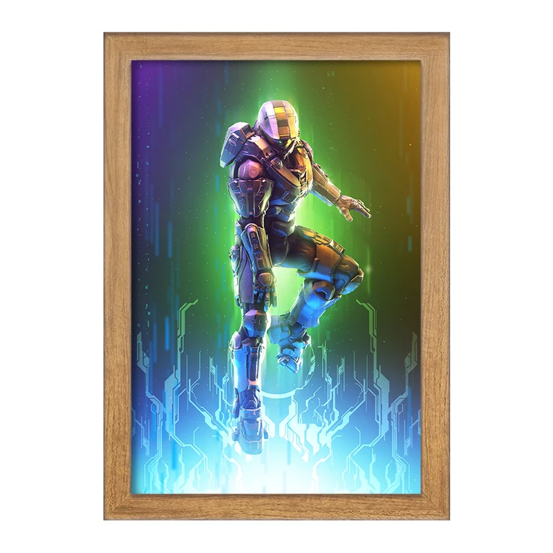 تابلو خندالو مدل بازی هیلو (Halo) کد 31487