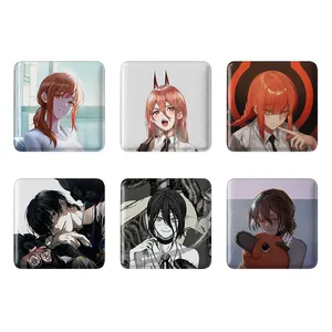 مگنت خندالو طرح انیمه مرد اره ای Chainsaw Man کد 1361B مجموعه 6 عددی