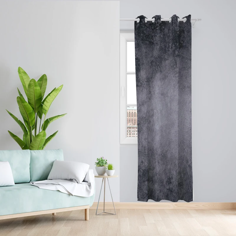 پرده مدل مخمل پانچی طرح پتینه کد 1095 سایز 140x200 سانتی متر