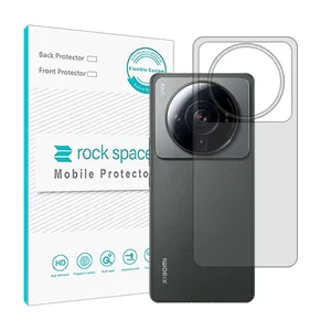 Transparent Rockspace HyGEL model phone back protector suitable for Xiaomi 12S Ultra mobile phone