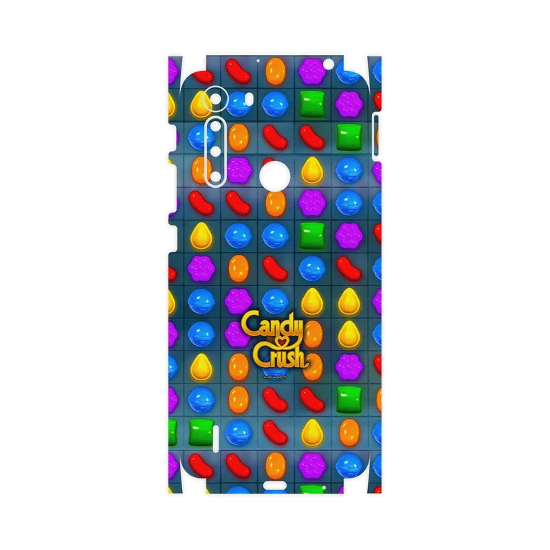 برچسب پوششی ماهوت مدل Candy Crush Game Series-FullSkin مناسب برای گوشی موبایل موتورولا One Fusion