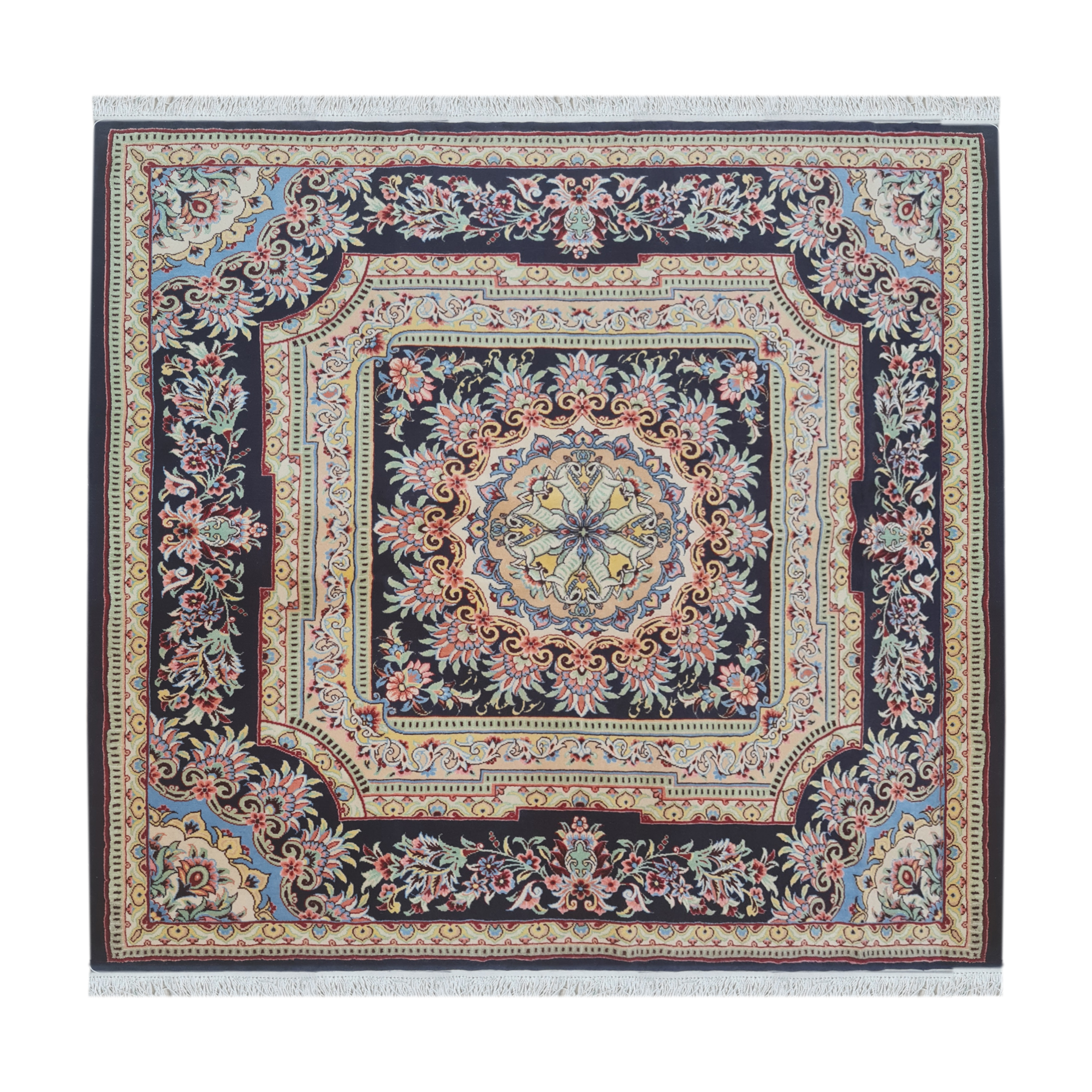 فرش دستبافت چهار متری مدل اصفهان کد 1861