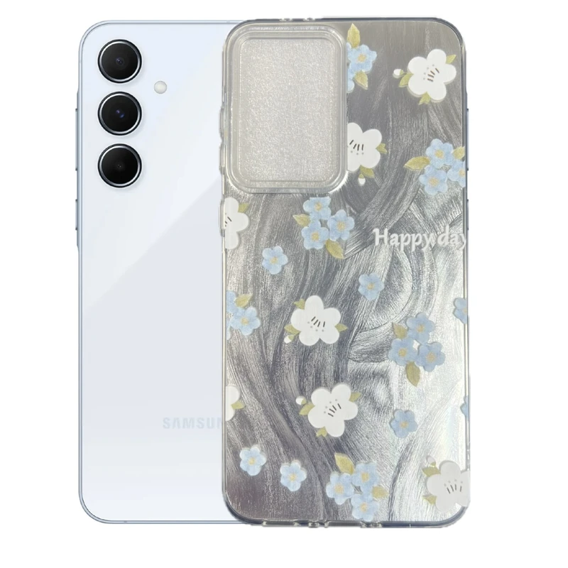 کاور طرح شکوفه باران مناسب برای گوشی موبایل سامسونگ Galaxy A36