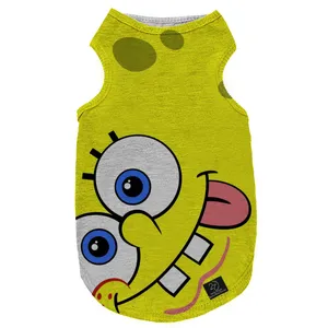 لباس سگ و گربه 27 طرح Bob Sponge کد MH147 سایز S