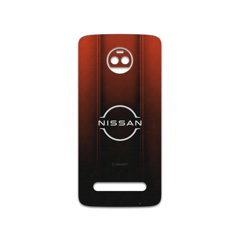 برچسب پوششی ماهوت مدل Nissan مناسب برای گوشی موبایل موتورولا Moto Z2 Force