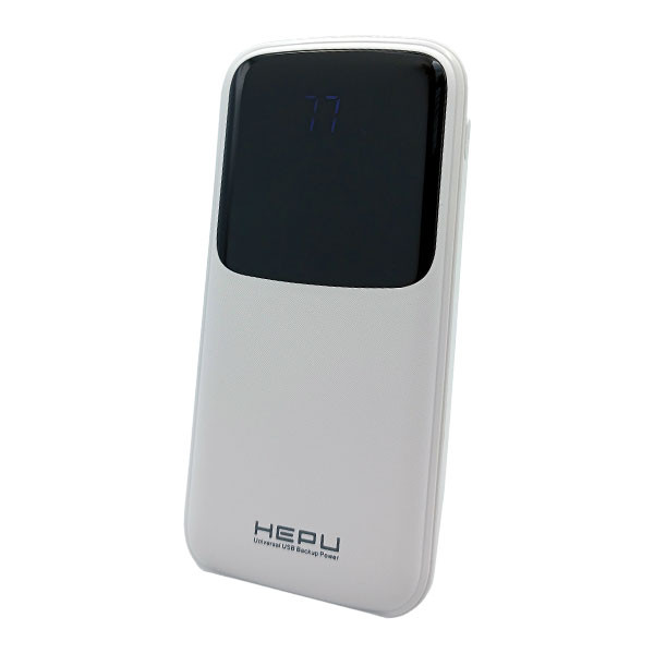 پاوربانک هپو مدل HEPU hp992 ظرفیت 10000 میلی‌آمپرساعت