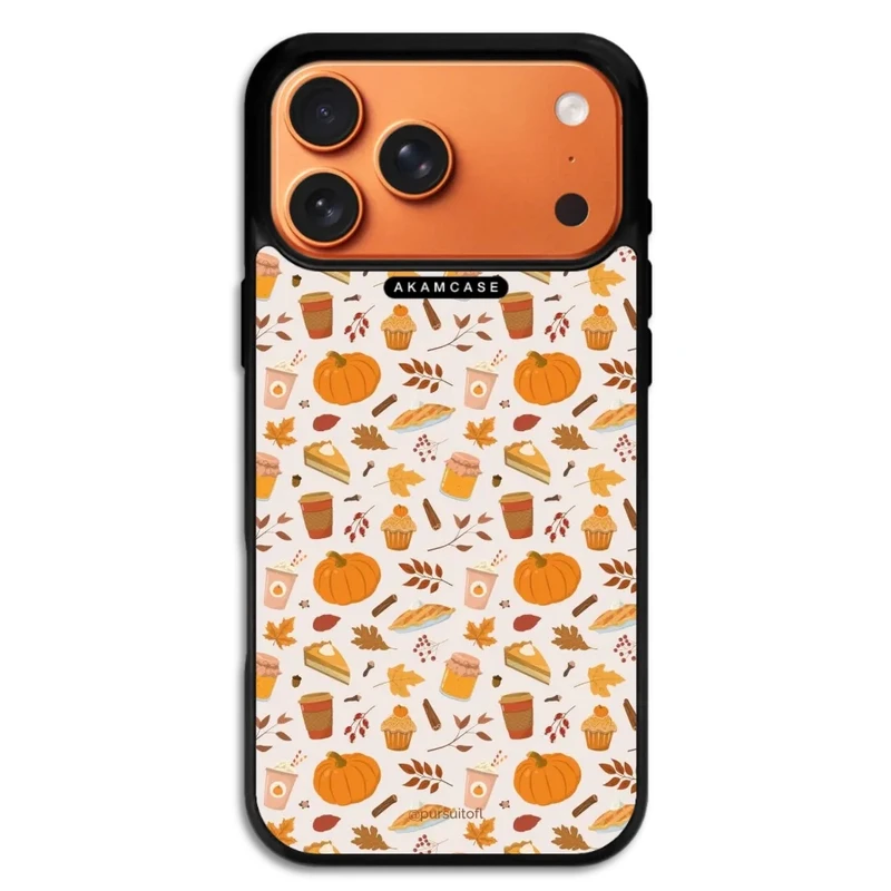 کاور آکام مدل AMC-WA17PROMAX-PUMPKIN-20 مناسب برای گوشی موبایل اپل iPhone 17 Pro Max