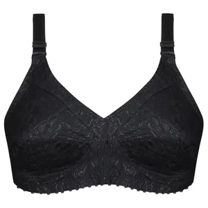 سوتین زنانه ماییلدا مدل گیپور گلدار بدون فنر کد 5038