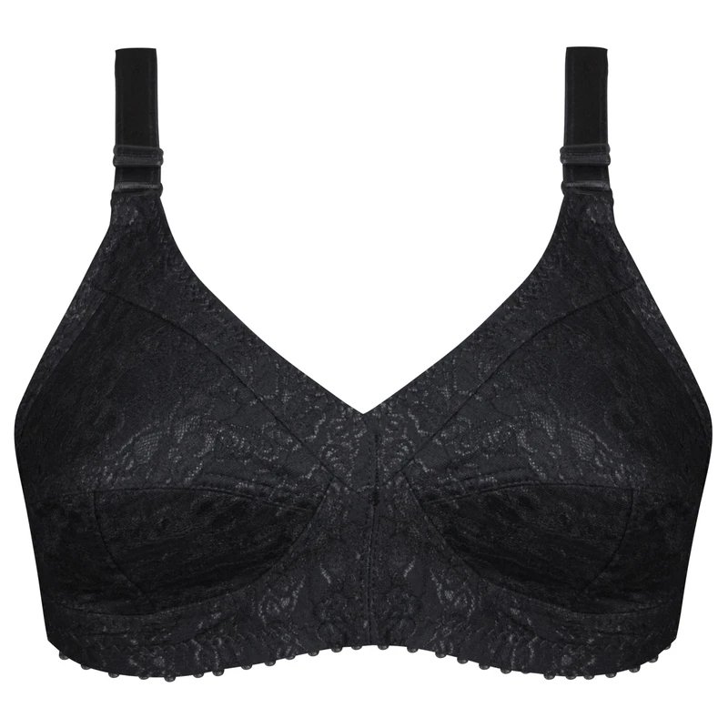 سوتین زنانه ماییلدا مدل گیپور گلدار بدون فنر کد 5038